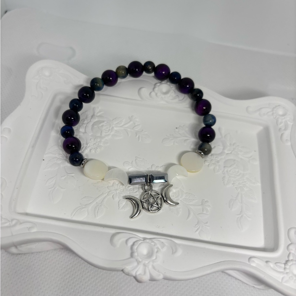 Pietersite and Galaxy Tiger’s Eye Divination Bracelet